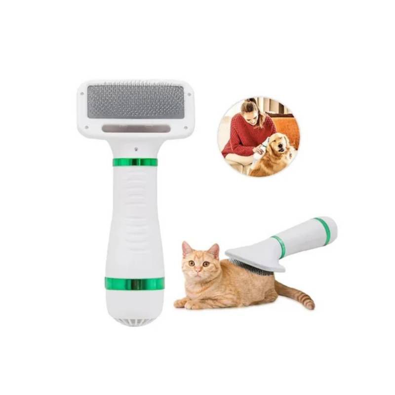 Cepillo secador eléctrico para gatos y perros, diseño ergonómico